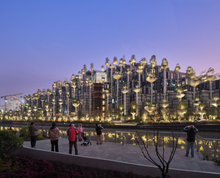 1000-trees-shanghai-sunset